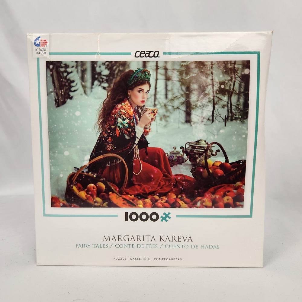 New‎ Sealed Ceaco Margarita Kareva Fairy Tales Series 1 1000 Pc Puzzle 27"x20"